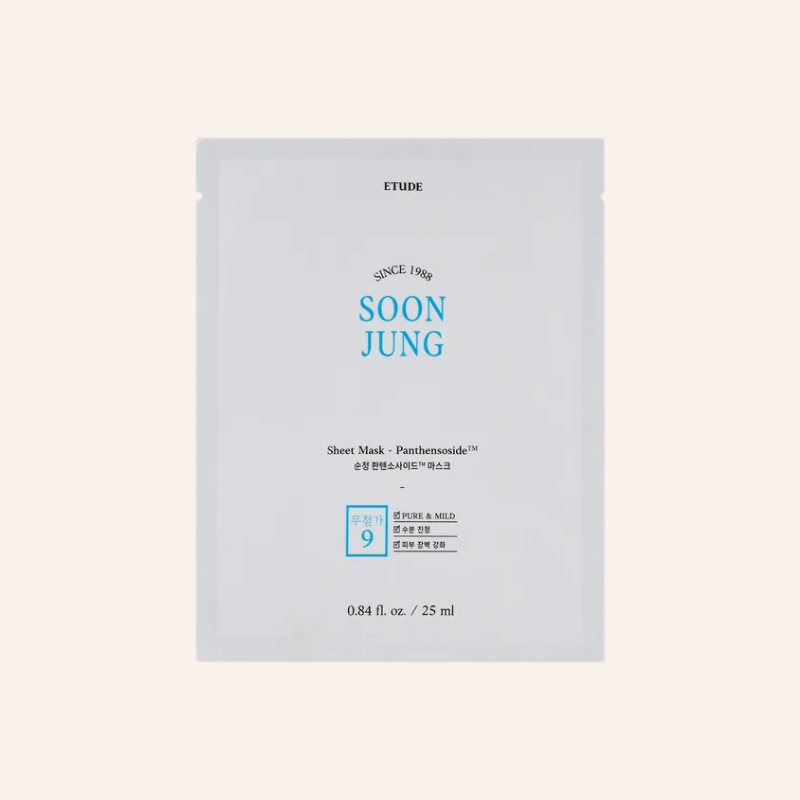 Soon Jung Panthensoside Sheet Mask