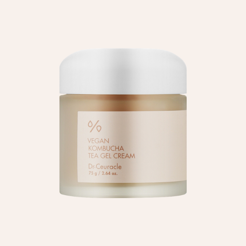 Vegan Kombucha Tea Gel Cream