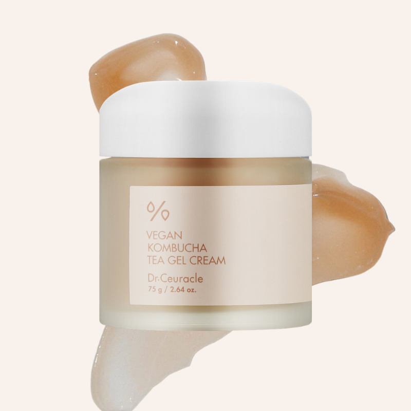 Vegan Kombucha Tea Gel Cream