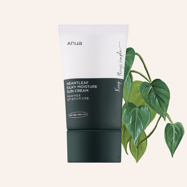 Heartleaf Silky Moisture Sun Cream