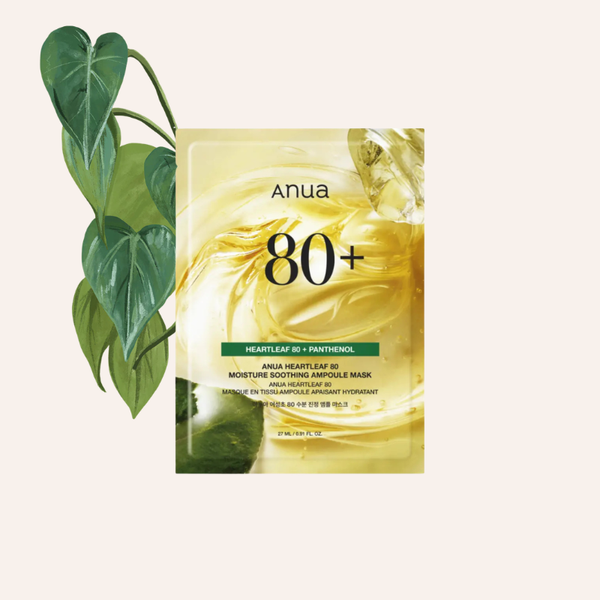 Heartleaf 80 Moisture Soothing Ampoule Mask