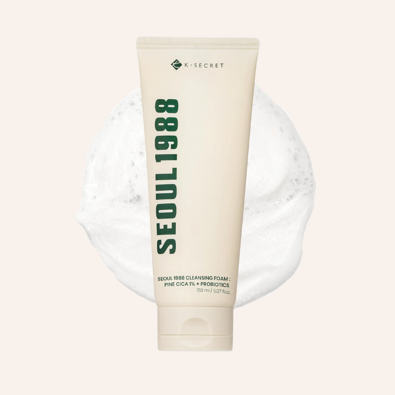 Cleansing Foam : Pine Cica 1% + Probiotics