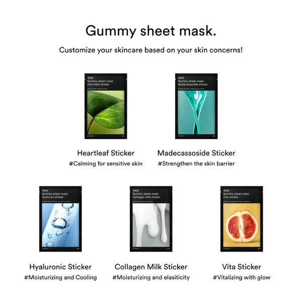 Gummy Sheet mask