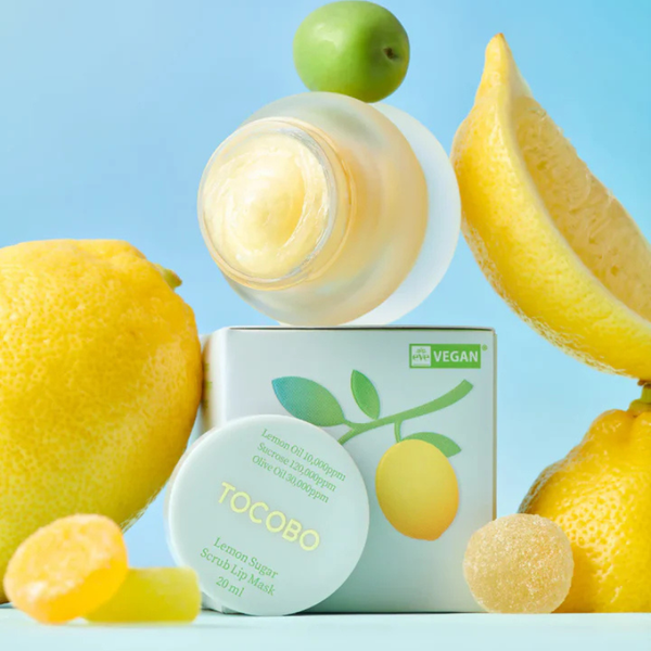 Lemon Sugar Lip Scrub Mask