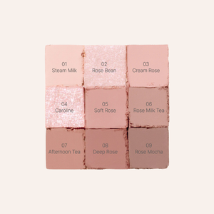 Eyeshadow Palette 27 Rose Milk Tea