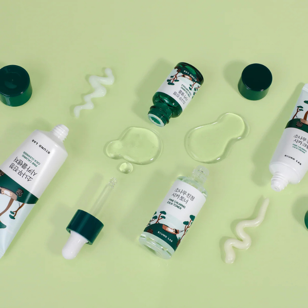 Pine Calming Cica Travel Routine Trial Kit