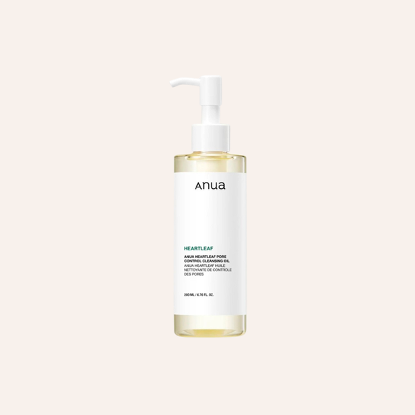 Huile démaquillante Anua Heartleaf Pore Control Cleansing Oil 200ml skincare coréenne Joia