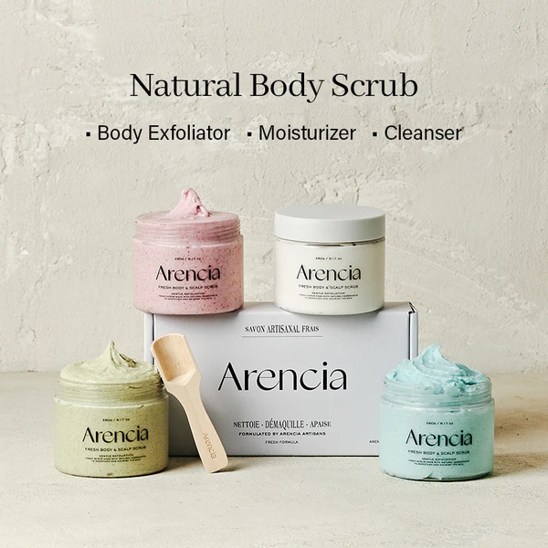 Fresh Cloud Scrub Black Tea & Yuzu