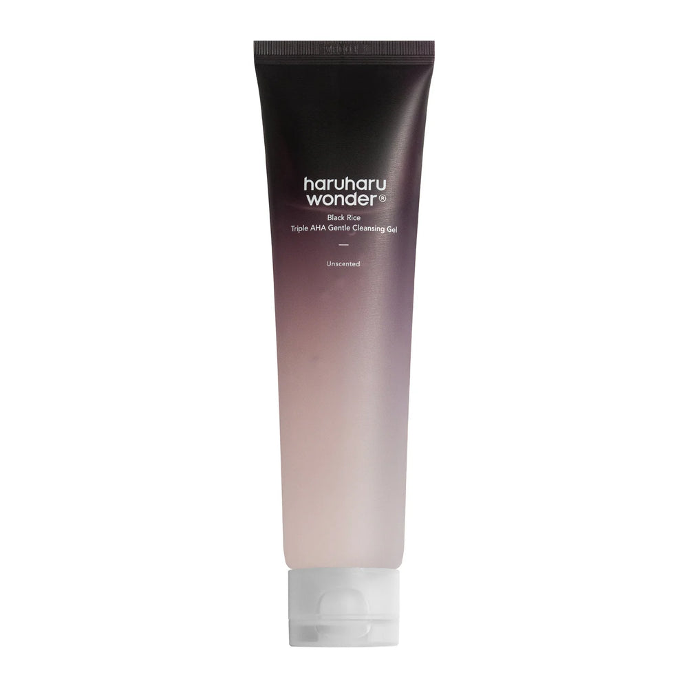 BLACK RICE triple AHA gentle cleansing gel