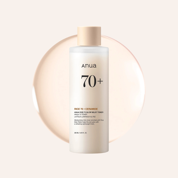 Toner lacté Anua Rice 70 Glow Milky Toner 150ml skincare coréenne Joia