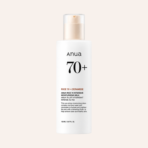 Lait hydratant Anua Rice 70 Intensive Moisturizing Milk 150ml skincare coréenne Joia