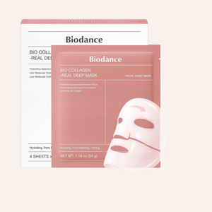 Masque hydrogel Biodance Bio-Collagen Real Deep Mask 34g skincare coréenne Joia