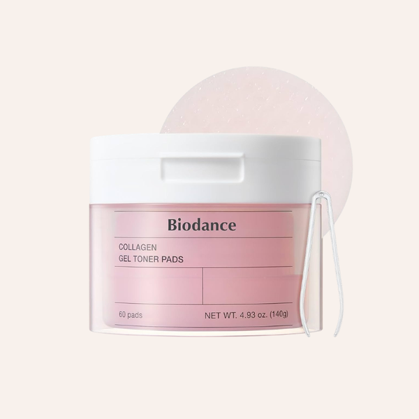 Pads visage Biodance Collagen Gel Toner Pads 60pcs skincare coréenne Joia