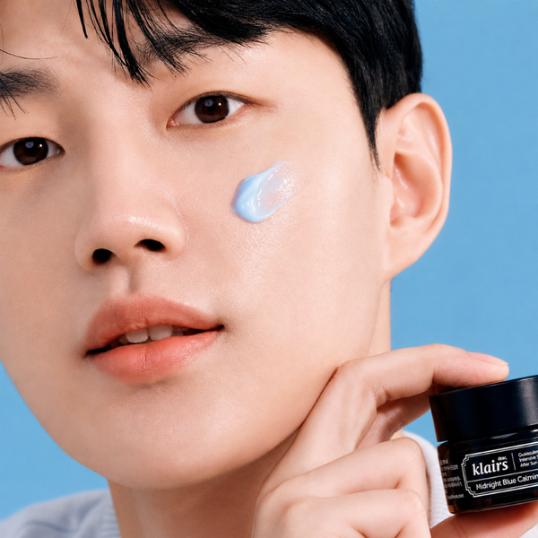 Crème visage Dear Klairs Midnight Blue Calming Cream 60g skincare coréenne Joia