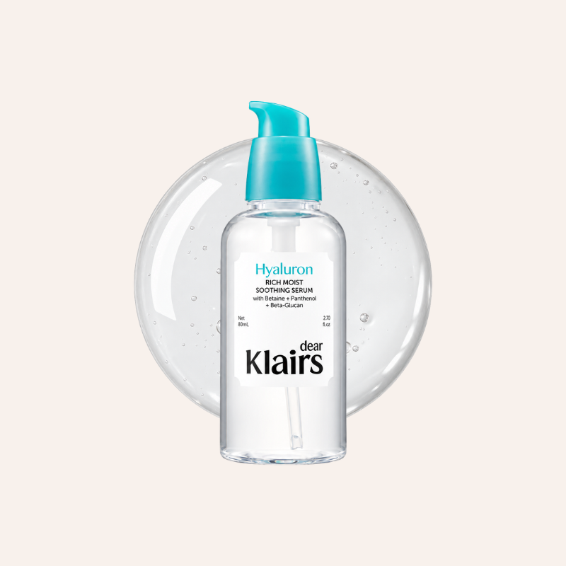 Sérum visage Dear Klairs Rich Moist Soothing Serum 80ml skincare coréenne Joia