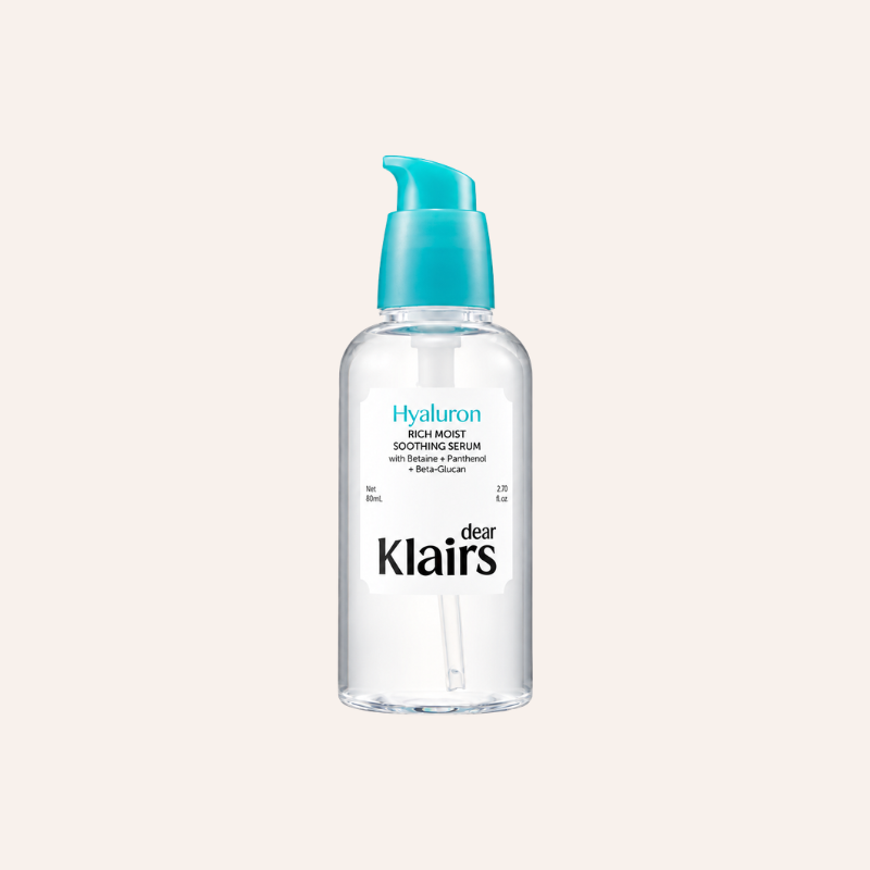 Sérum visage Dear Klairs Rich Moist Soothing Serum 80ml skincare coréenne Joia