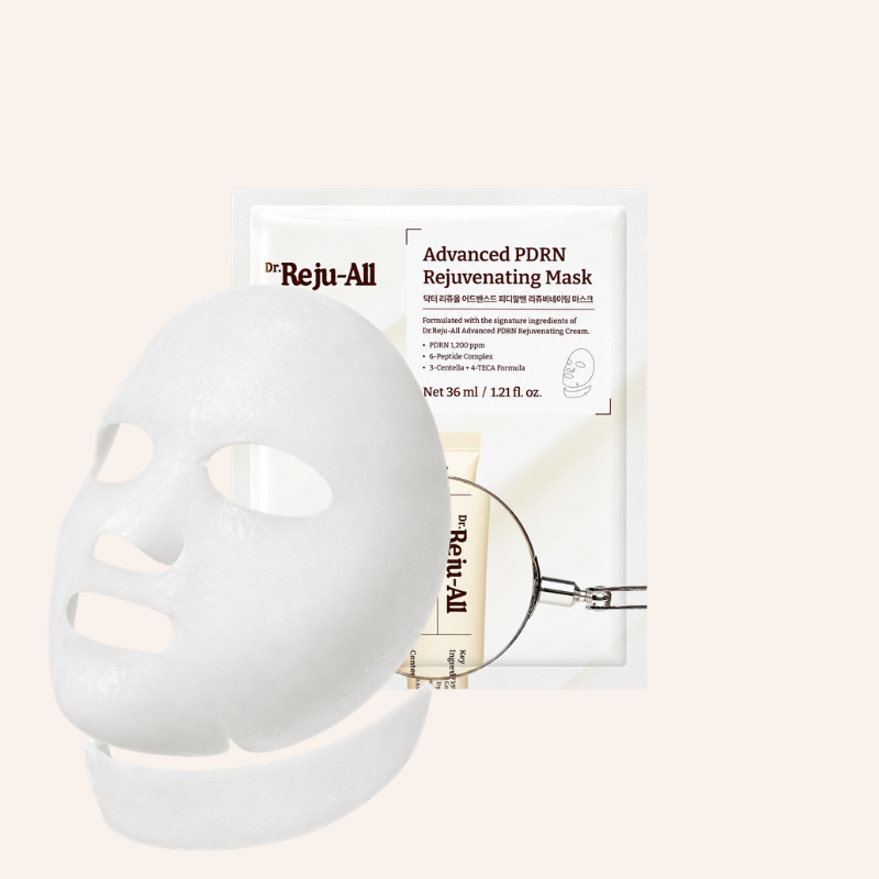 Masque tissu visage et cou Dr.Reju-All Advanced PDRN Rejuvenating Mask 36ml skincare coréenne Joia