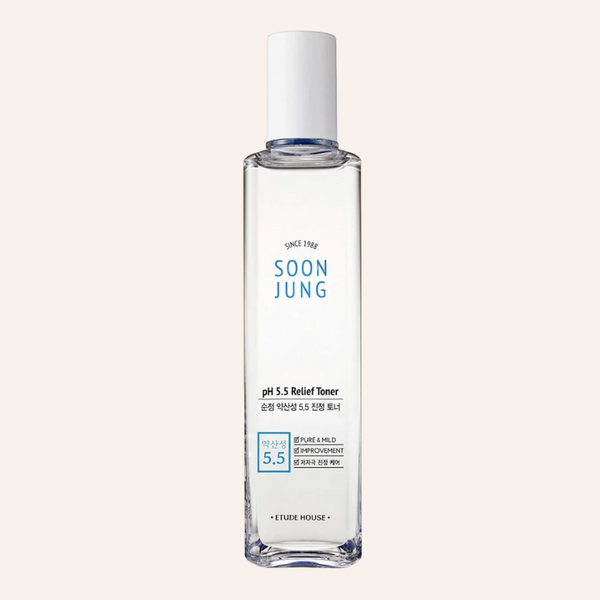 Lotion tonique ETUDE Soon Jung pH 5.5 Relief Toner 200ml skincare coréenne Joia