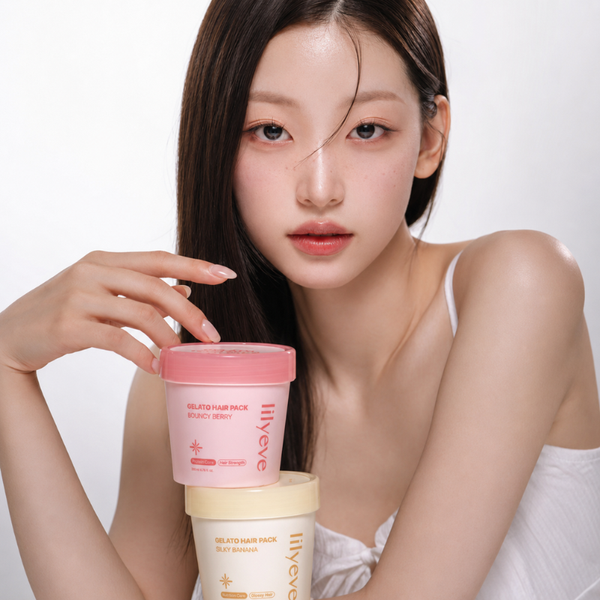 Masque cheveux Lilyeve Repairturn Gelato Hairpack Silky Banana 200ml skincare coréenne Joia