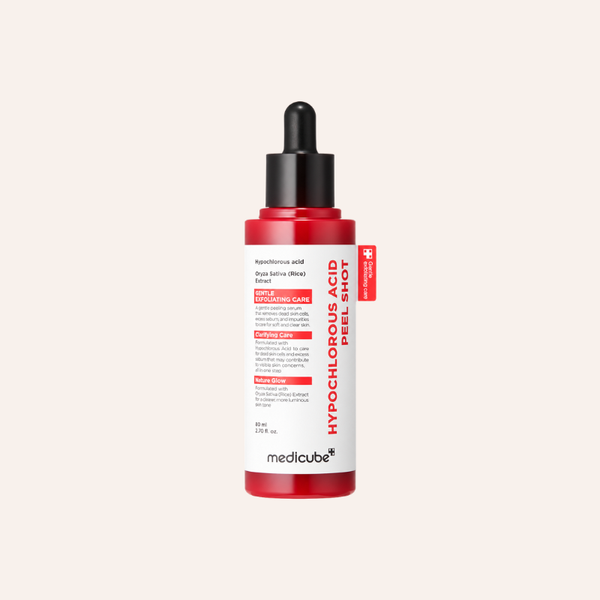Sérum peeling Medicube Hypochlorous Acid Rice Peel Shot 80ml skincare coréenne Joia