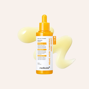 Peeling visage Medicube Kojic Acid Turmeric Peel Shot 80ml skincare coréenne Joia