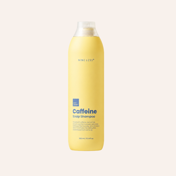 Shampooing cuir chevelu Nineless Root-Biome Caffeine Scalp Shampoo 300ml skincare coréenne Joia
