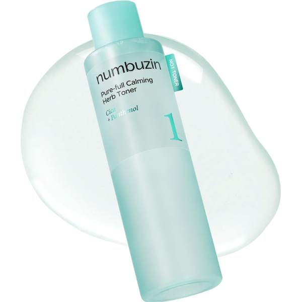 Lotion tonique Numbuzin No.1 Pure-Full Calming Herb Toner 300ml skincare coréenne Joia