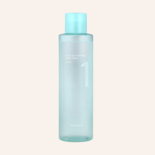 Lotion tonique Numbuzin No.1 Pure-Full Calming Herb Toner 300ml skincare coréenne Joia