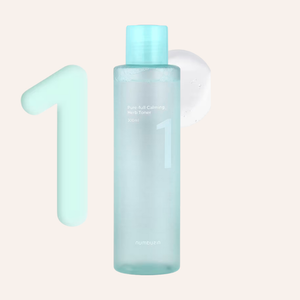 Lotion tonique Numbuzin No.1 Pure-Full Calming Herb Toner 300ml skincare coréenne Joia