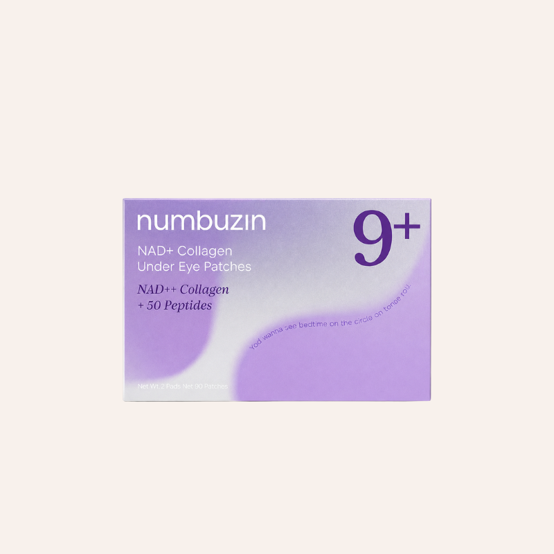 Patchs contour des yeux Numbuzin No.9 NAD+ Collagen Under Eye Patches skincare coréenne Joia