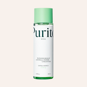 Lotion tonique Purito Wonder Releaf Centella Toner Unscented 200ml skincare coréenne Joia