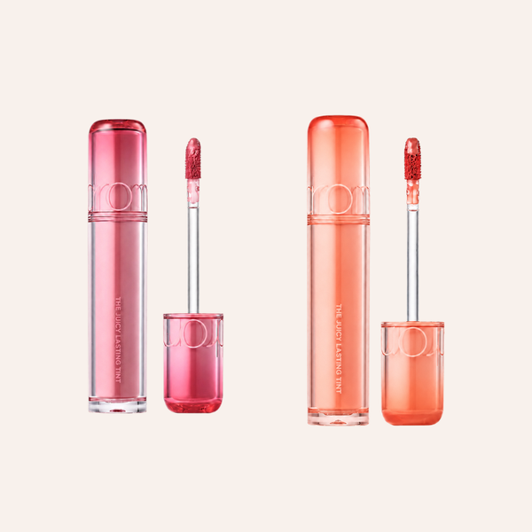 Encre à lèvres Rom&nd The Juicy Lasting Tint 02 Nucadamia 03 Bare Grape skincare coréenne Joia