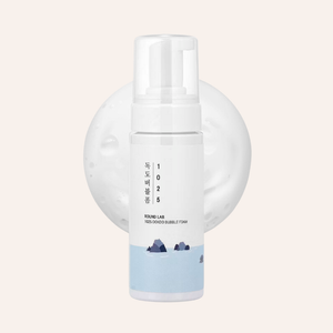 Mousse nettoyante Round Lab 1025 Dokdo Bubble Foam 150ml skincare coréenne Joia