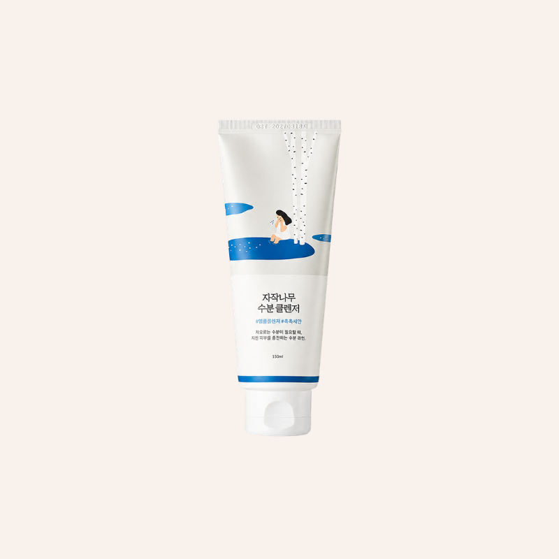 Nettoyant visage Round Lab Birch Juice Moisturizing Cleanser 150ml skincare coréenne Joia