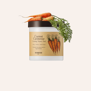 Pads visage Skinfood Carrot Carotene Calming Water Pad 60pcs skincare coréenne Joia