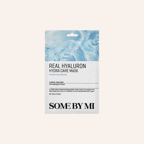 Masques visage Some By Mi Real Care Mask acide hyaluronique vitamine C glutathione AHA BHA PHA snail super matcha real honey skincare coréenne Joia