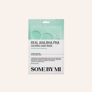 Masques visage Some By Mi Real Care Mask acide hyaluronique vitamine C glutathione AHA BHA PHA snail super matcha real honey skincare coréenne Joia