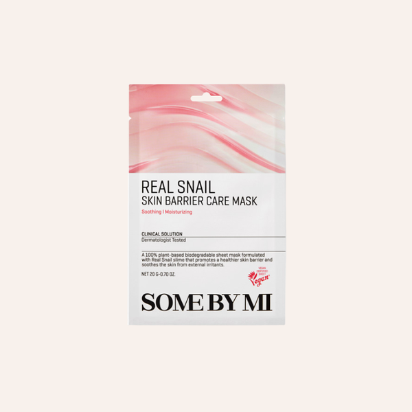 Masques visage Some By Mi Real Care Mask acide hyaluronique vitamine C glutathione AHA BHA PHA snail super matcha real honey skincare coréenne Joia