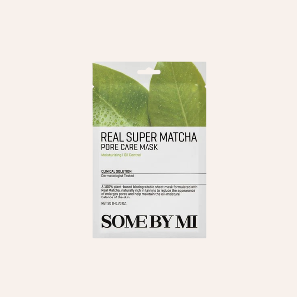 Masques visage Some By Mi Real Care Mask acide hyaluronique vitamine C glutathione AHA BHA PHA snail super matcha real honey skincare coréenne Joia