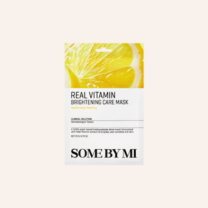 Masques visage Some By Mi Real Care Mask acide hyaluronique vitamine C glutathione AHA BHA PHA snail super matcha real honey skincare coréenne Joia